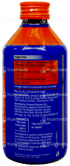 Digeplex Sugar Free Liquid 200ml